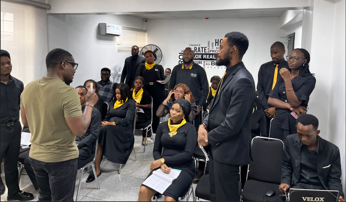 Corporate training company in Nigeria — Mapemond Limited facilitator session